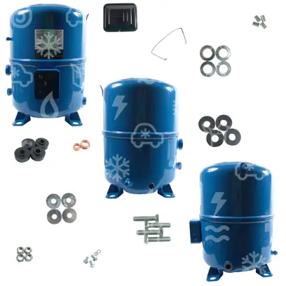 kompresor Maneurop MTZ-160HW4V, MBP - R134a, R404A, R407C, 380 V, 380-400V/3/50Hz, 460/3/60Hz